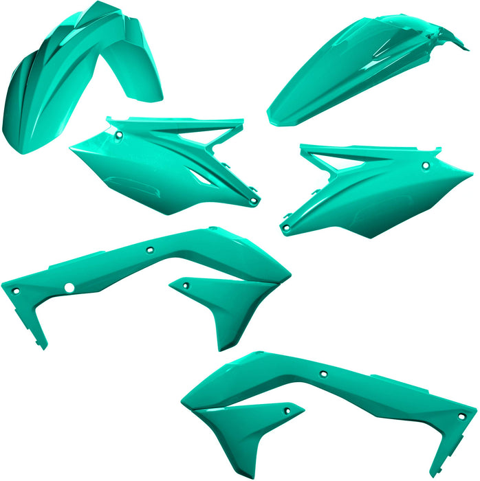 Acerbis Plastic Kit (TEAL) For 18 KAWASAKI KX450F