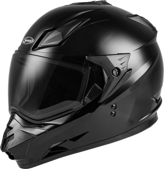 GMAX GM-11 Adult Dual-Sport Helmet for Riding Motorcycles, ATV? UTV? Snowmobiles and More (Black, X-Large)