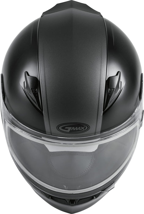 FF-49S Full-FACE Hail Snow Helmet Matte Black/Grey 2X