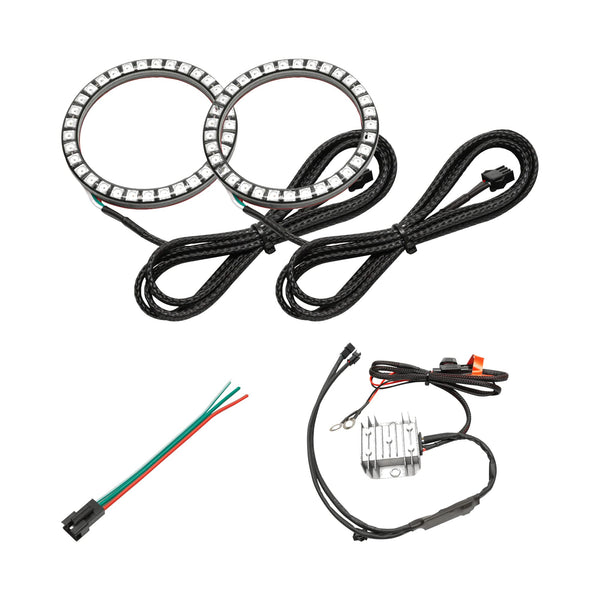Oracle Dynamic Surface Mount Fog Light Halo Kit ColorSHIFT Dynamic SEE WARRANTY 1307-332