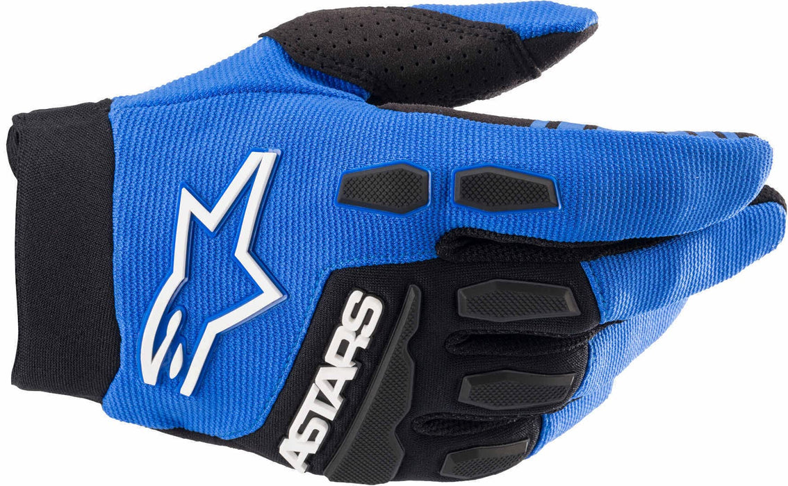 Alpinestars Youth & Kids Full Bore Gloves Blue/Black Ys (3543622-713-S)