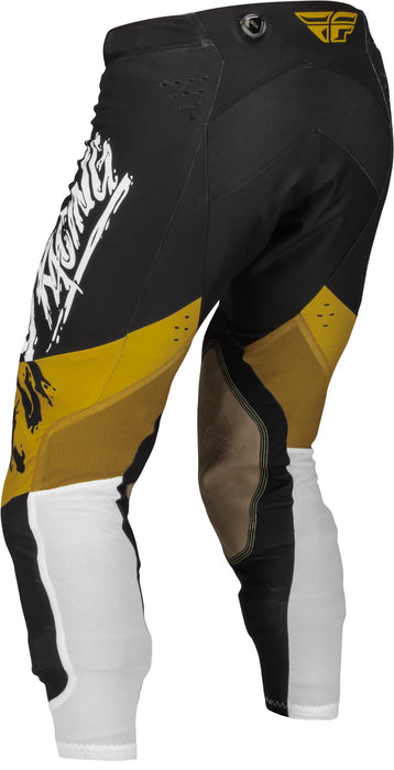 Fly Racing 2023 Adult Evolution DST L.E. Pants (White/Gold/Black, 28)