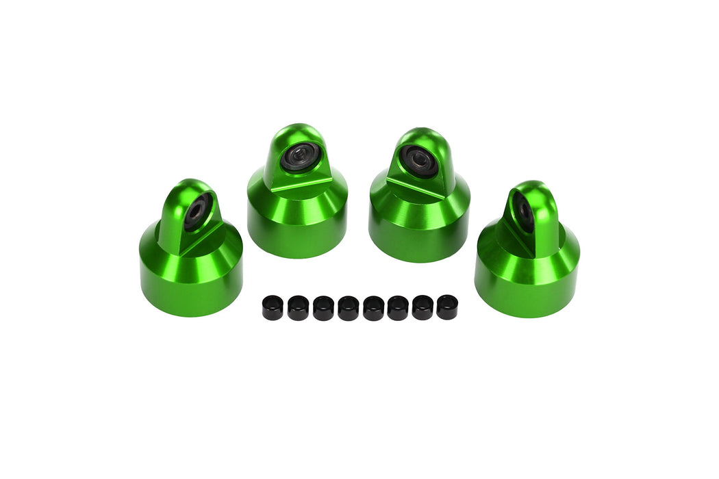 Traxxas Anodized-Aluminum Gtx Shock Caps Accessories/Tools Green