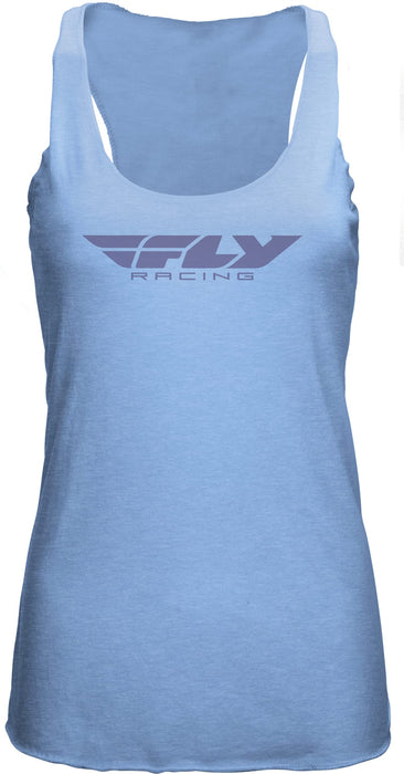 Fly Racing 356-61552X Women's Fly Corporate Tank Light Blue 2X