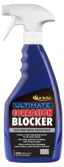 STAR BRITE Ultimate Corrosion Blocker Spray - Long-lasting Protection for Metal from Moisture, Salt & Rust - Ideal for Auto, Motorcycle, Boat, ATV, Tools & Electronics Non-Conductive Formula (95422)