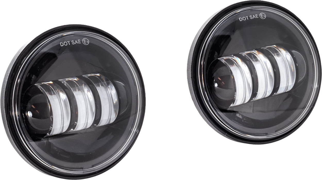 Letric Lighting Co LLC-LPL-B 4.5in. Passing Lamp LED Inserts - Black