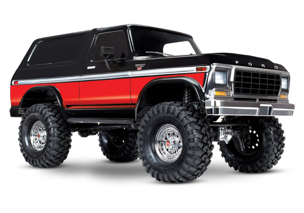 Traxxas Trx-4 Ford Bronco 1/10 Trail and Scale Crawler Red