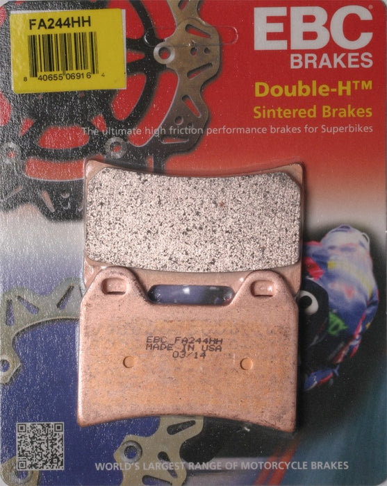 EBC Brakes Double-H Sintered Front Brake Pads Compatible for BMW F800GT 2013