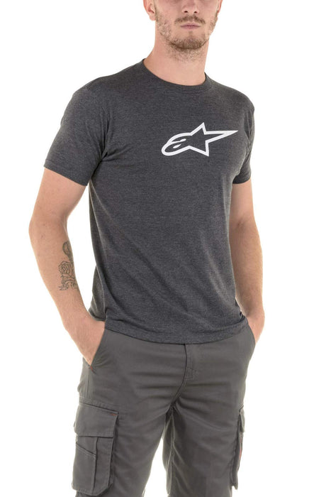 Alpinestars Unisex-Adult Ageless II Tee-Charcoal Heather/Grey (2X) (Multi, One Size)