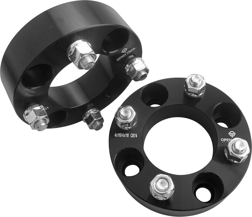 Open Trail Wheel Spacer 2" 4/110 Stud: 12mm X 1.5mm AC-06658-4BK