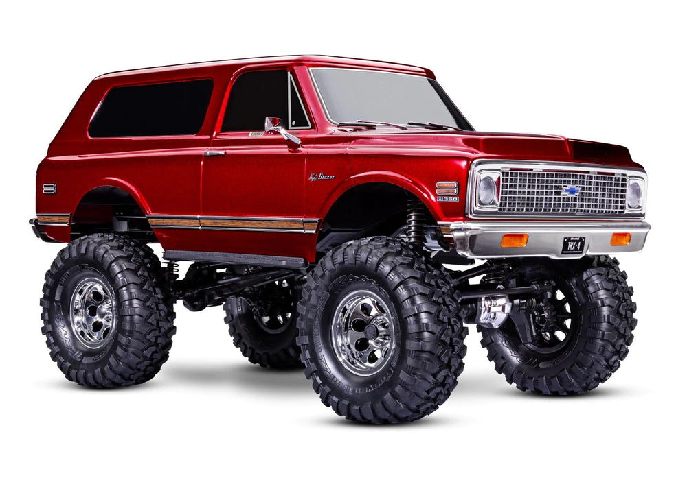 Traxxas 92086-4 - TRX-4 1972 Chevy K5 Blazer High Trail 1/10 4WD Crawler Red