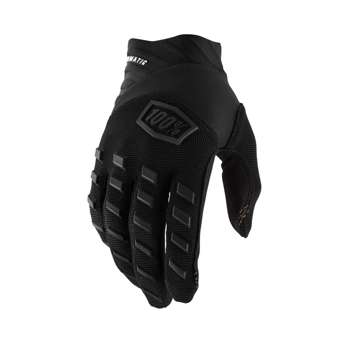 100% Airmatic Gloves Black/Charcoal Sm 10000-00000