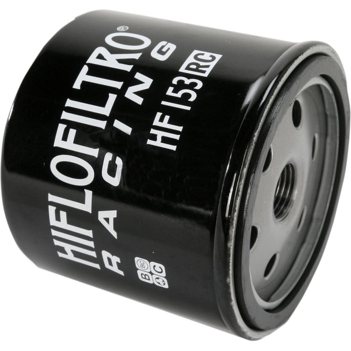 HiFloFiltro HF153RC Black RC High Performance Premium Oil Filter, Single