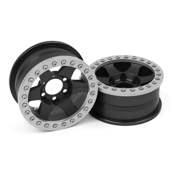 Vanquish Products 1/10 Method 310 1.9 Race Crawler Wheels 12Mm Hex Black Anodized 2 Vps07763 VPS07763