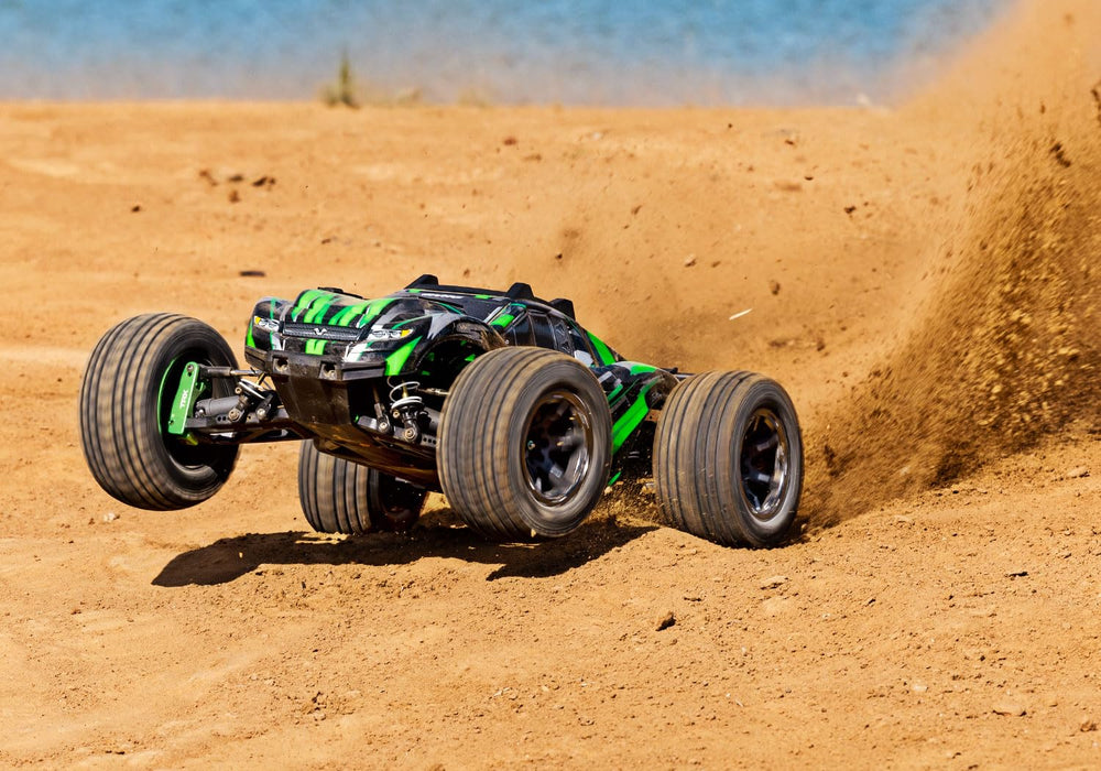 Traxxas Rustler 4x4 Ultimate VXL Green 1/10 RTR - 67097-4