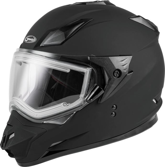 GMAX GM-11S Dual-Sport, Full-Face Snow Helmet, DOT-Approved (Matte Black)