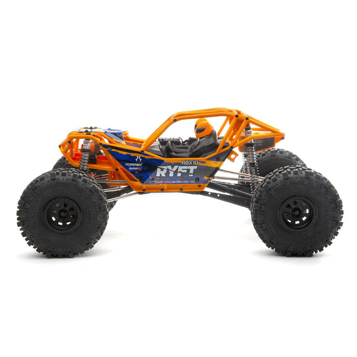 Axial Rc Truck 1/10 Rbx10 Ryft 4Wd Brushless Rock Bouncer Rtr (Battery And Charger Not Included), Orange, Axi03005T1 AXI03005T1