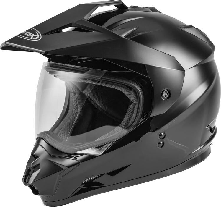 GMAX GM-11 Adult Dual-Sport Helmet for Riding Motorcycles, ATV? UTV? Snowmobiles and More (Black, X-Large)