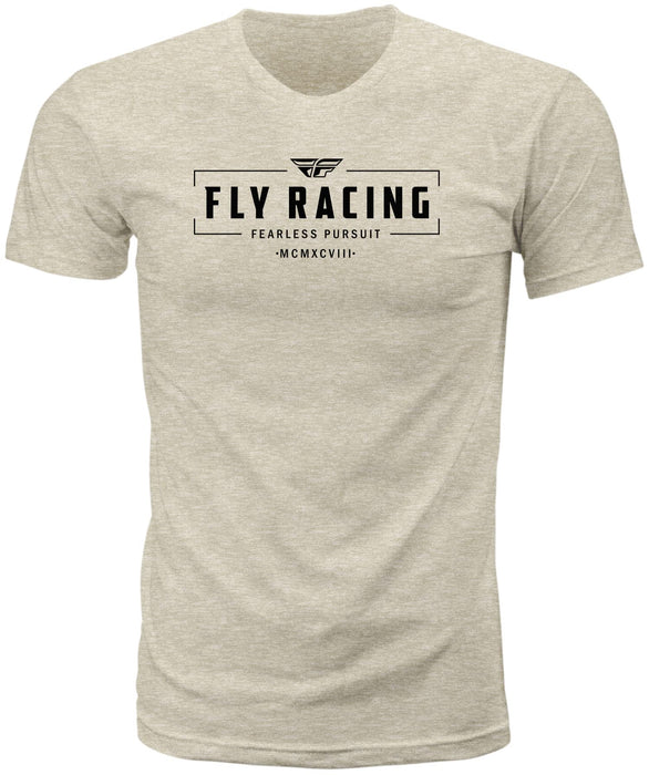 Fly Racing 352-0064M Fly Motto Tee Natural Md