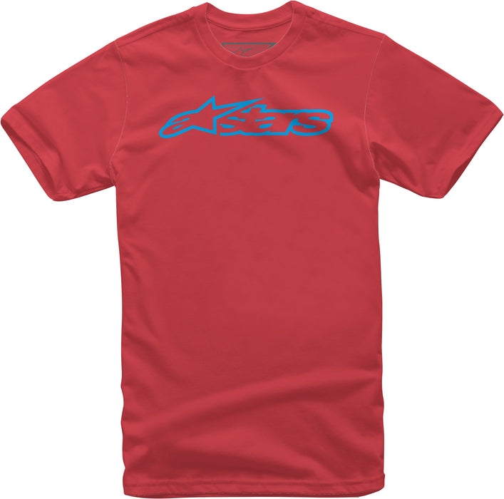 Alpinestars Blaze Tee Red/Blue Sm 1032-72032-3072-S