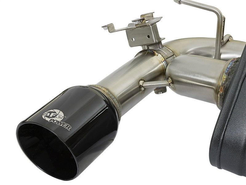 aFe MACH Force-Xp 3in 304 SS Cat-Back Exhaust w/ Black Tips 12-15 BMW 335i (F30) L6 3.0L (t) N55 49-36340-B