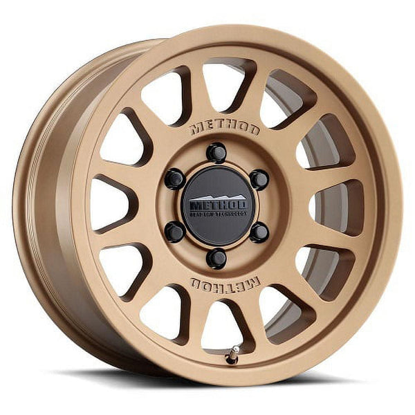Method Wheels Method Race Wheels Mr70378562920 Closeout Mr703 Bead Grip, 17X8.5, +20Mm Offset, 6X120, 67Mm Centerbore, Method Bronze MR70378562920