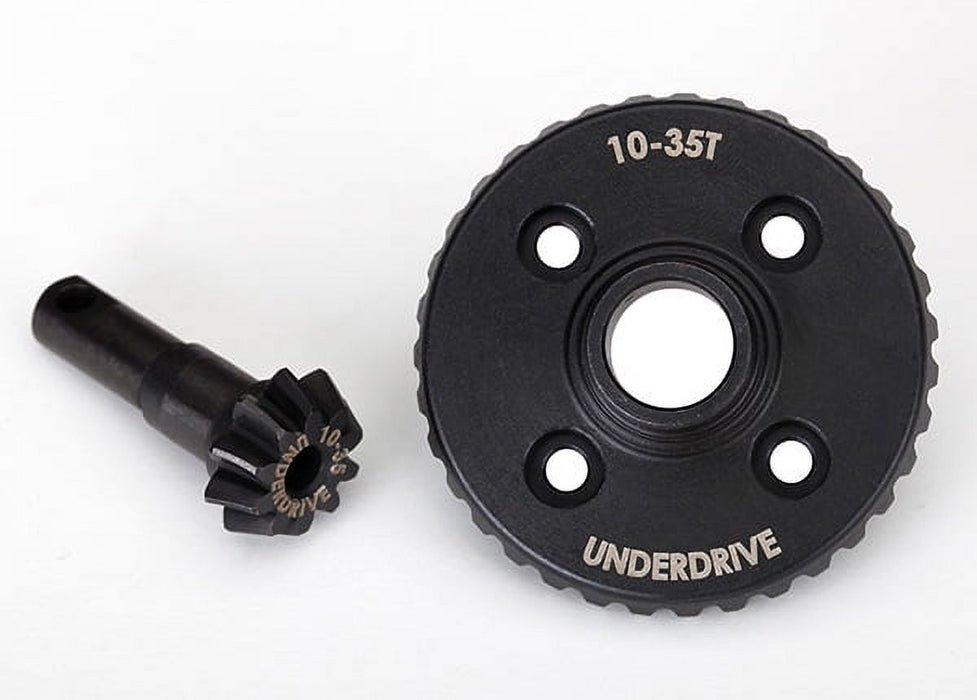 Traxxas 8288 - Differential Ring & Pinion Gear, Underdrive, Machined, TRX-4