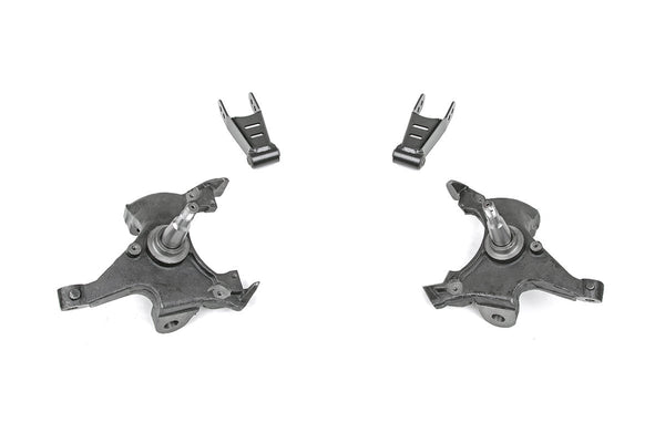 Rough Country Lowering Kit 2 Inch Fr & Rr Fits Chevy C1500/K1500 Truck 2WD (88-99) 726