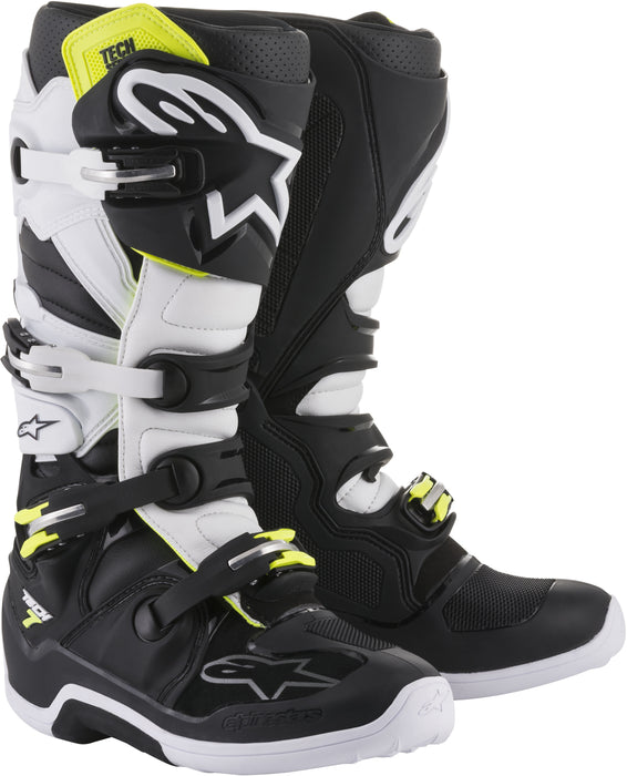 Alpinestars Tech 7 Boots Black/White Sz 05 2012014-12-5