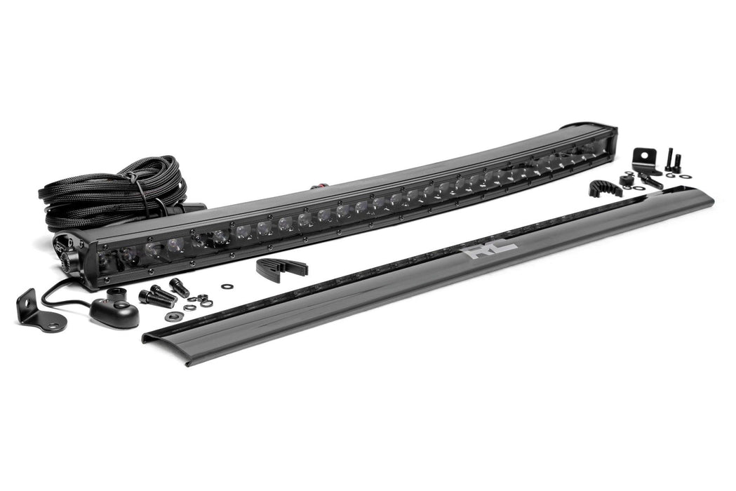 Rough Country Black Series Led 30 Inch Lightcurved Single Row 72730BL