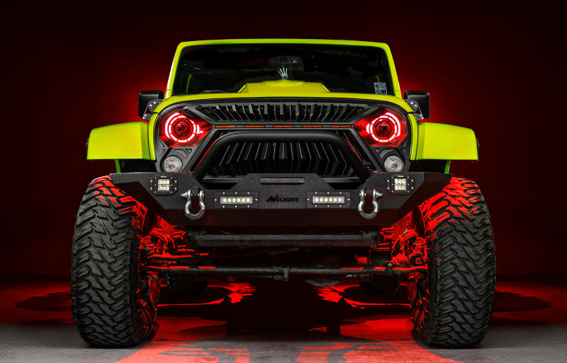 Oracle Lighting Oculus™ 7" Colorshift® Bi-Led Projector Headlights For Fits Jeep