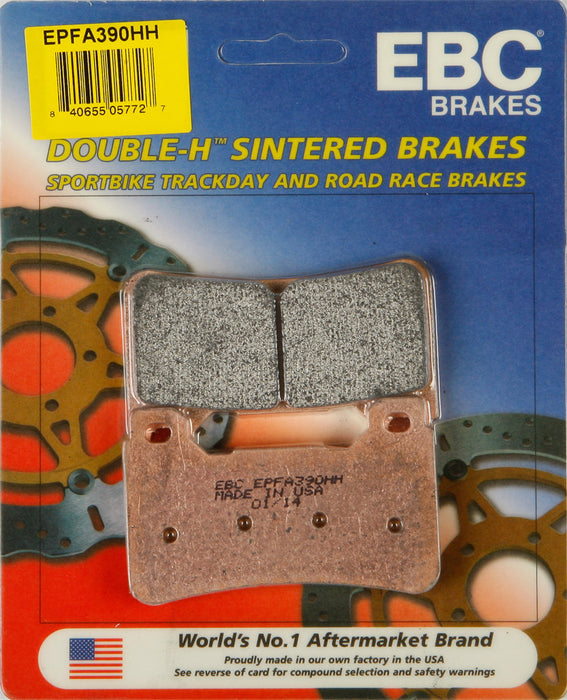 EBC Brakes EPFA390HH EPFA Double H Sintered Disc Brake Pad