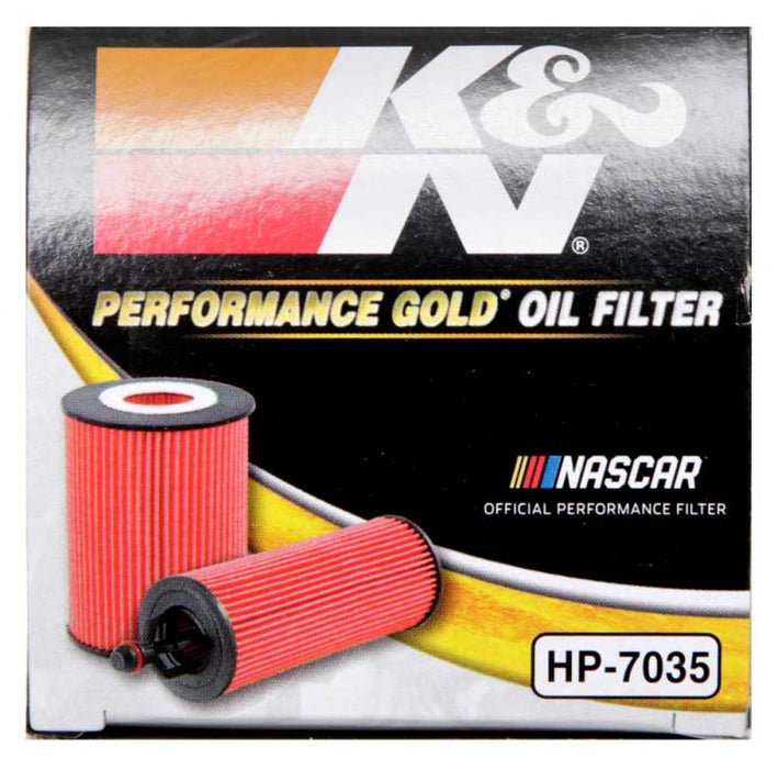 K&N Premium Oil Filter: Protects Your Engine: Compatible With Select 2015-2020 Genesis/Hyundai/Kia (G80, Genesis Sedan, Palisade, Telluride, Cadenza, Sorento), Hp-7035 HP-7035