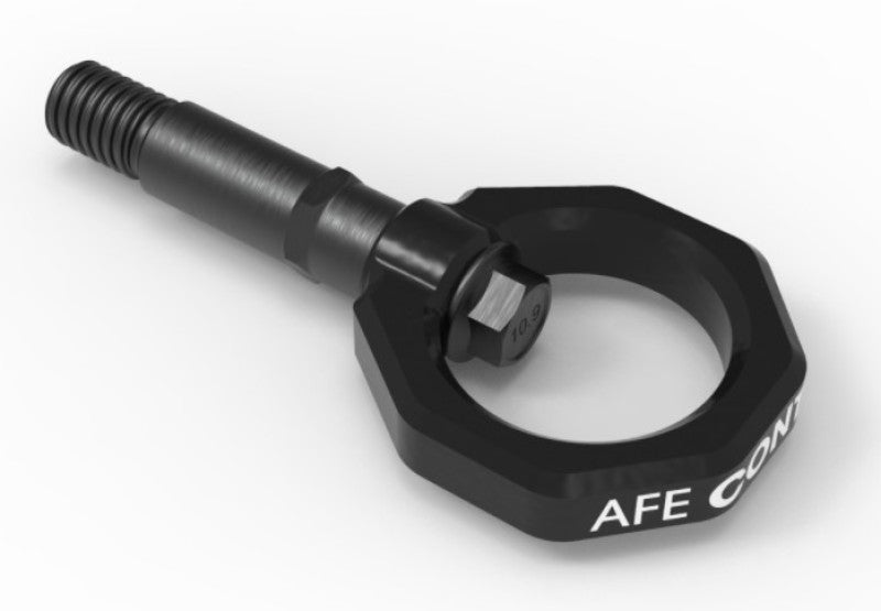 aFe Control Rear Tow Hook Black 20-21 Toyota GR Supra (A90) 450-721002-B