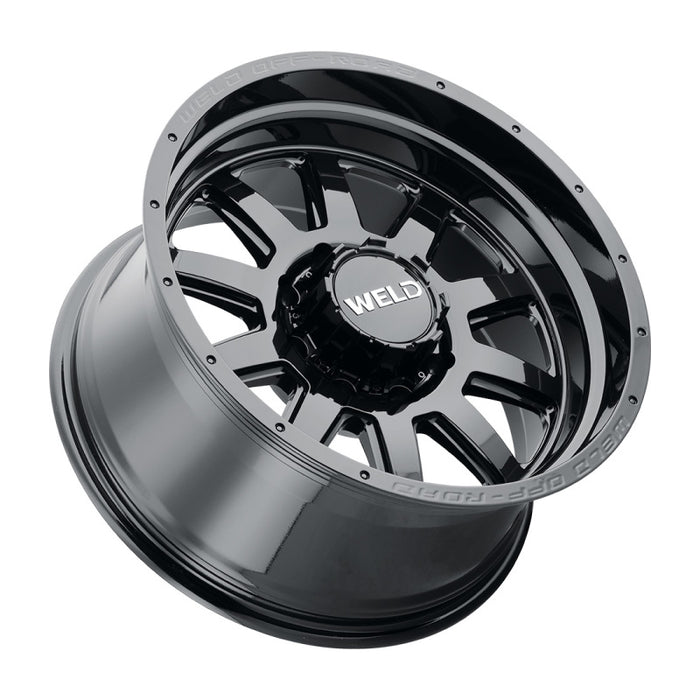 Weld Off-Road W168 20X9 Stealth 8X180 ET00 BS5.00 Gloss Black 124.3 W16809018500