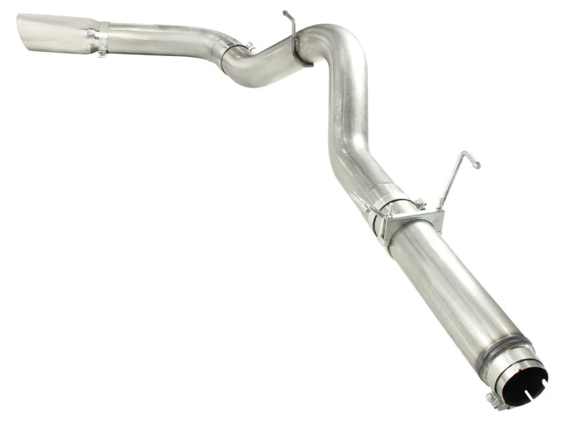 aFe Atlas Exhaust DPF-Back Aluminized Steel Exhaust Compatible with Dodge Diesel Trucks 07.5-12 L6-6.7L Polished Tip 49-02016-P