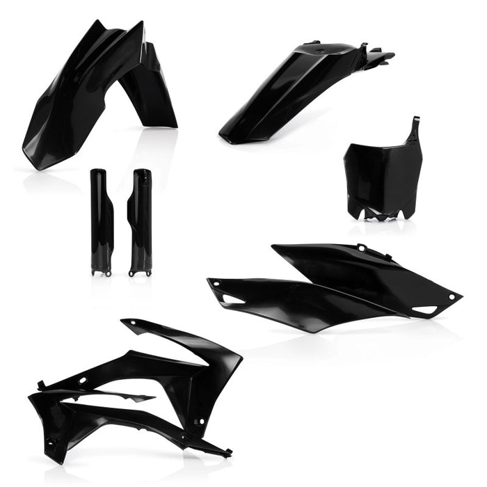 Acerbis Full Plastic Kit, Black` 2314410001