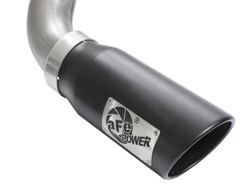 aFe MACHForce XP Exhausts Cat-Back Black Tip 09-17 GM Silverado 1500 4.3/5.3L RegCab SB/LB 49-44072-B