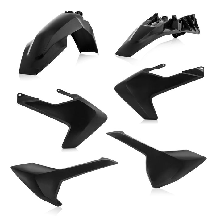 Acerbis Black Complete Plastic Body Kit (2686450001)