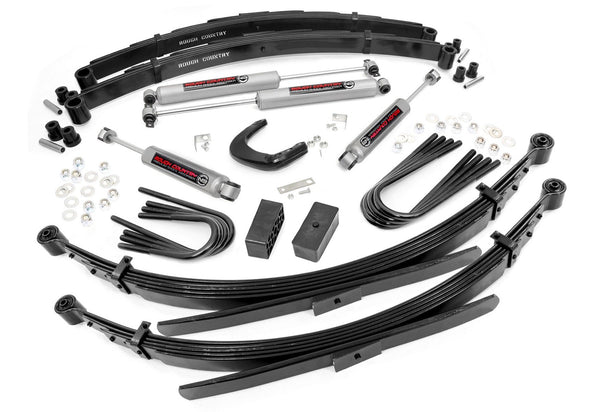 Rough Country 6 Inch Lift Kit 56 Inch Rr Springs Fits Chevy/GMC C20/K20 C25/K25 Truck (77-87) 21530