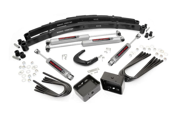Rough Country 4 Inch Lift Kit Fits GMC C25/K25 Truck (77-87)/Half-Ton Suburban (77-91) 150.20