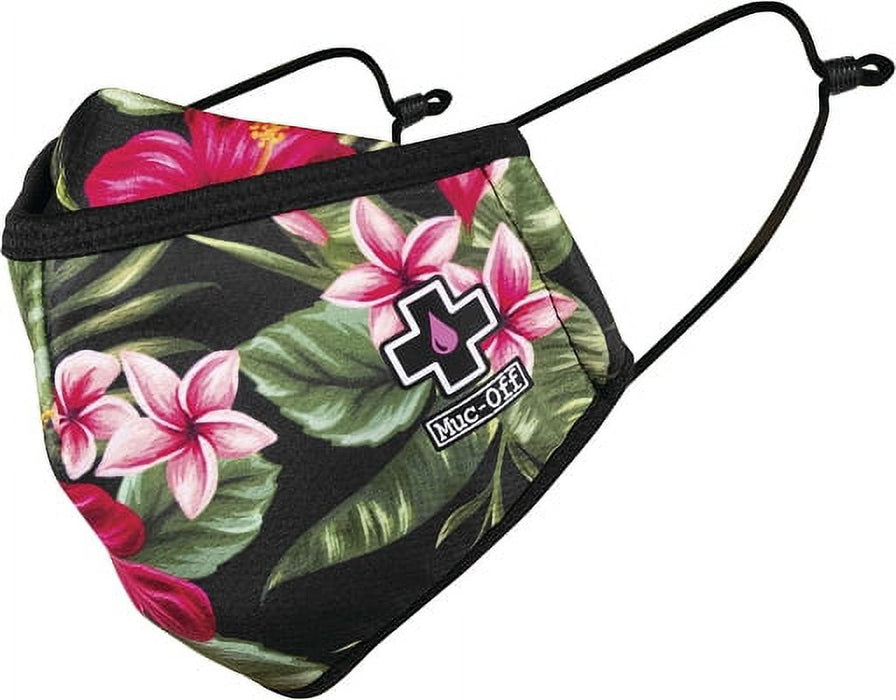 Muc-Off Aloha Reusable Facemask - Small Aloha (Black Aloha)