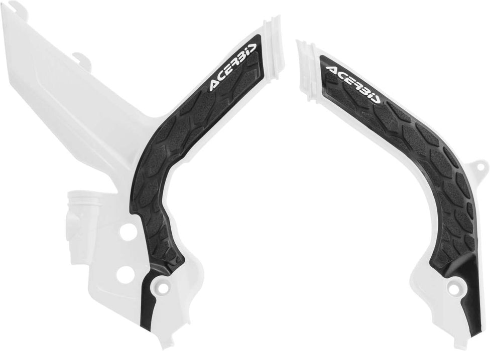 Acerbis 20-23 KTM 150-500 XCF-W/ XC-W-tpi/ EXC-tpi/ EXC-F Frame Guard X Grip White/Black 2783151035