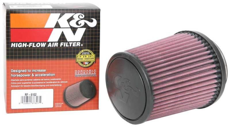K&N Filter Universal Air Filter Golf VII GTI 3-15/16in FLG / 5-15/32in OD / 7in H RF-6102