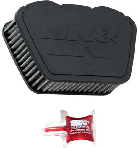 K&N Engine Air Filter: High Performance, Premium, Powersport Air Filter: Fits 2007-2017 YAMAHA (XVS13 Stryker, XVS1300, V-Star, Deluxe, Tourer, XVS950, XVS13, Bullet Cowl, XVS950CT, XVS1300A) YA-1307 , Black