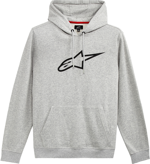 Alpinestars Men's Hoodie, Grey Heather/Black