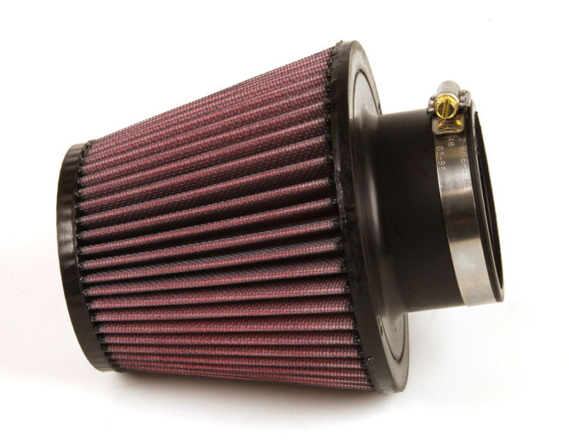 K&N Universal Clamp-On Air Filter: High Performance, Premium, Washable, Replacement Filter: Flange Diameter: 3 In, Filter Height: 5 In, Flange Length: 1.75 In, Shape: Round Tapered, RU-3580
