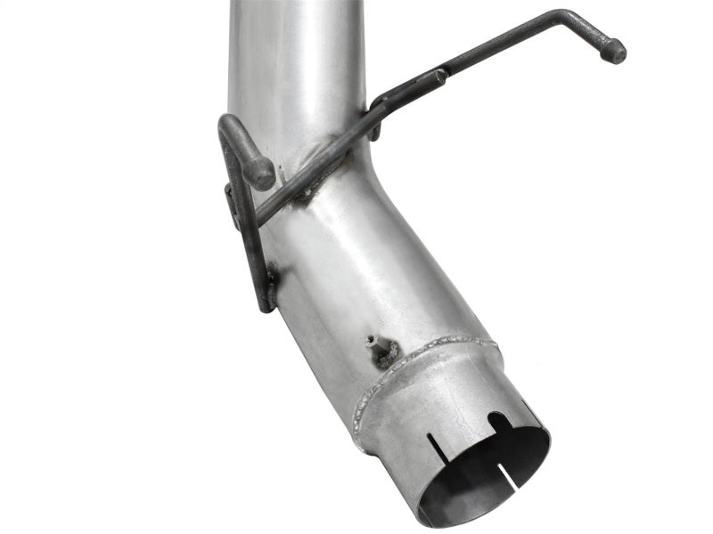 aFe MACHForce XP 5in DPF-Back SS Exhaust Compatible with Dodge RAM 13-14 6.7L (td) Mega Cab w/ Black Tip 49-42039-B