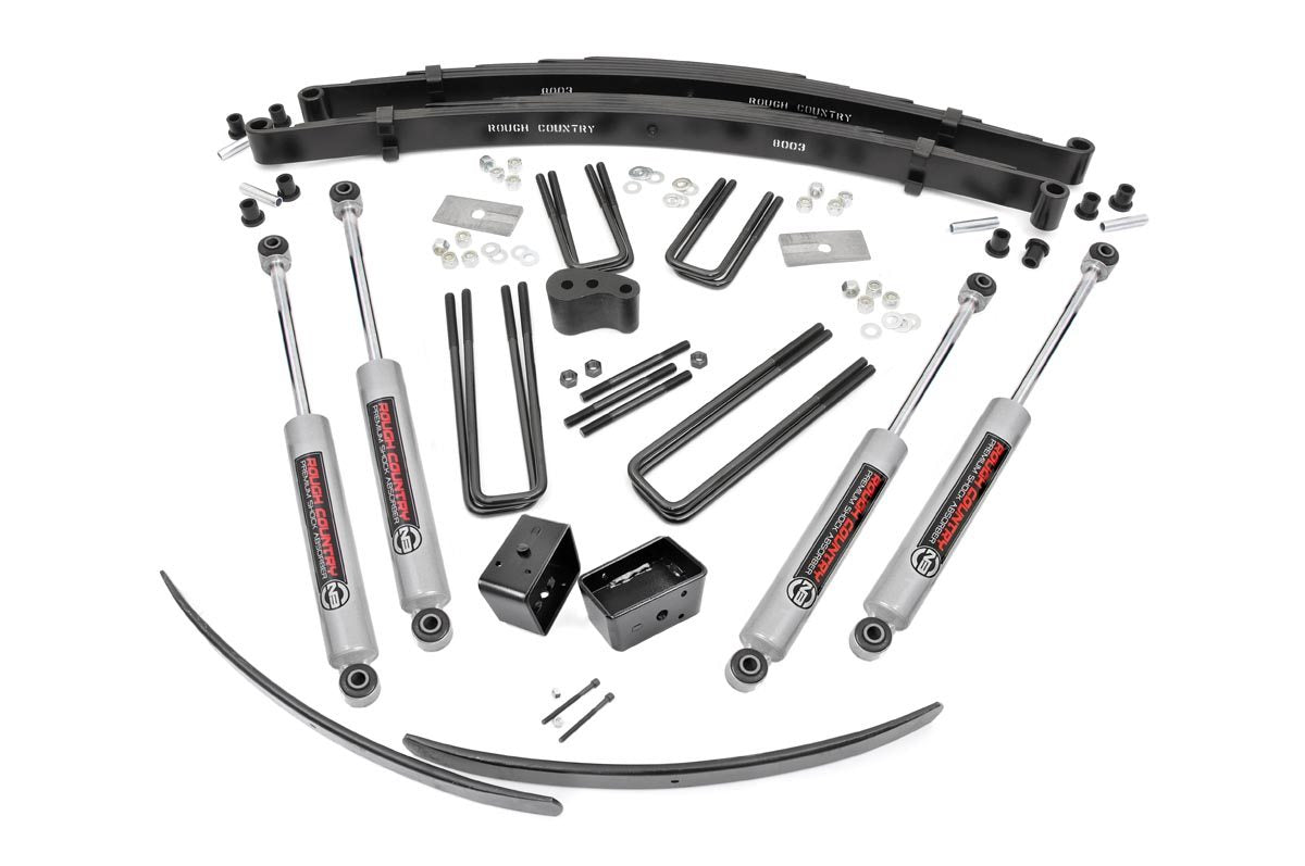 Rough Country 4 Inch Lift Kit Rear Blocks Fits Dodge/Plymouth Ramcharger/Trailduster (74-77) 320.20