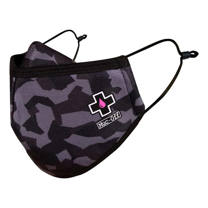 Muc-Off Urban Camo Reusable Facemask Small Urban Camo (Black Urban Camo)